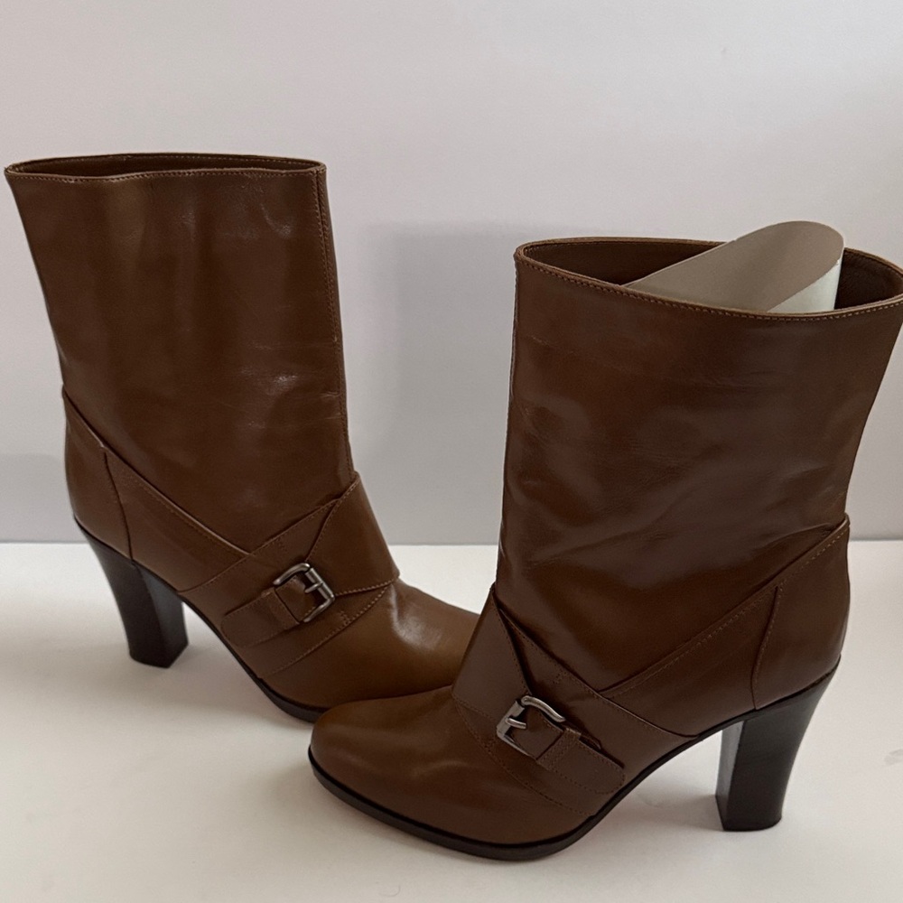 Marni Brown Leather Women's Boots